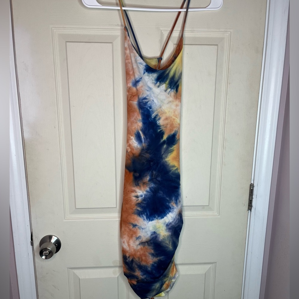 Multi color maxi dress
